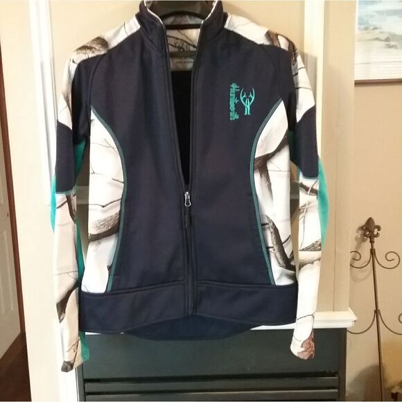 Huntworth Full Zip Camo Jacket Women's Size Small - Picture 1 of 9